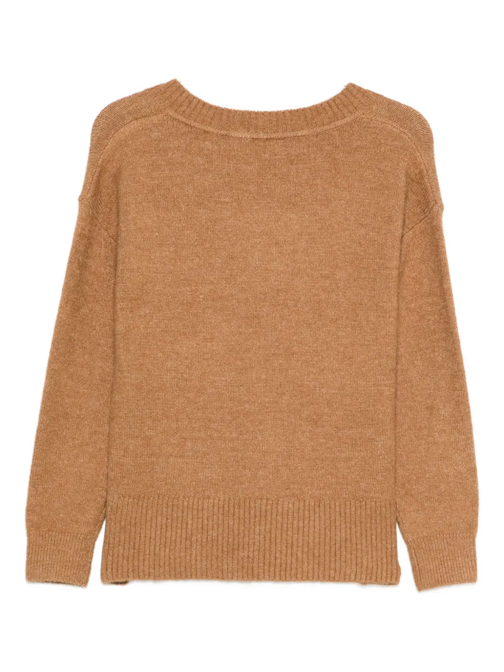 Superdry V-neck Sweater In Brown