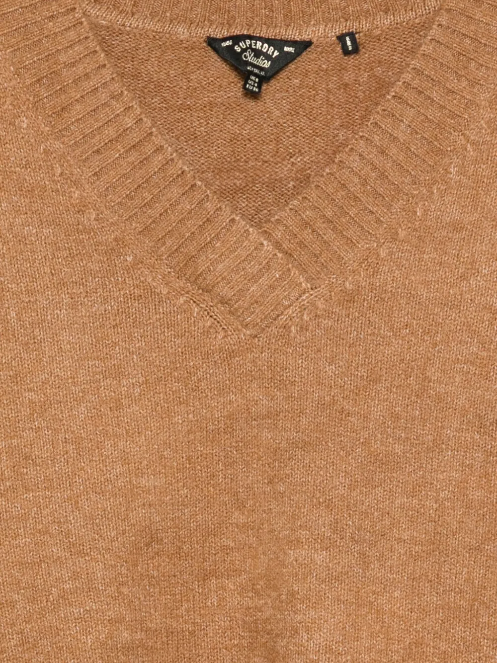 Superdry Trui met V-hals Bruin