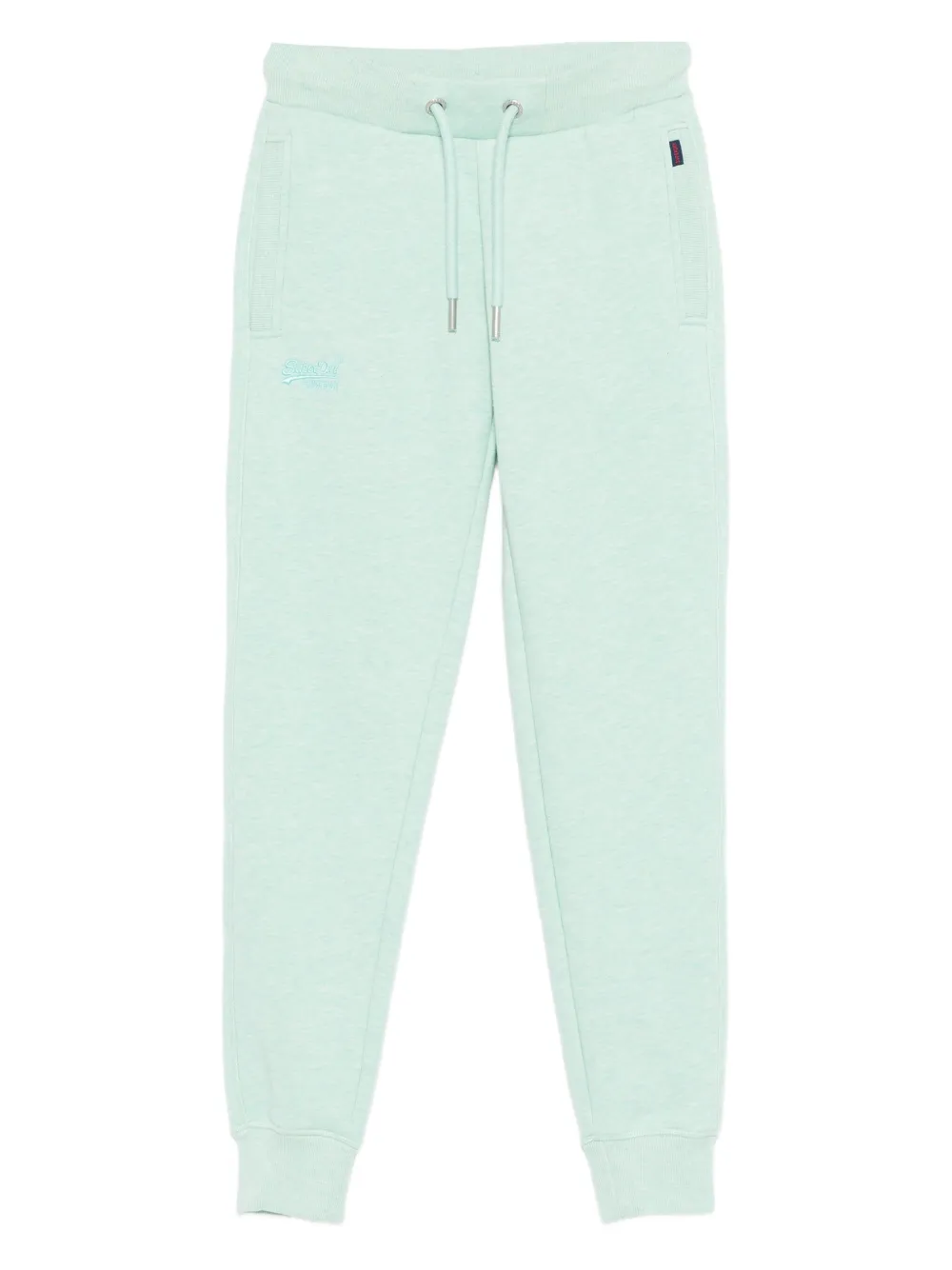 Superdry logo-embroidered track pants | Green | Image 1