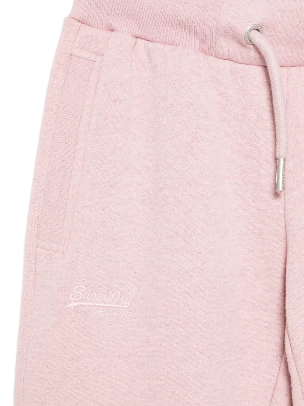Superdry Drawstring-waist Pants In Pink
