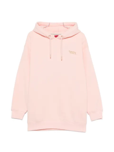 Superdry logo-embroidered mini dress