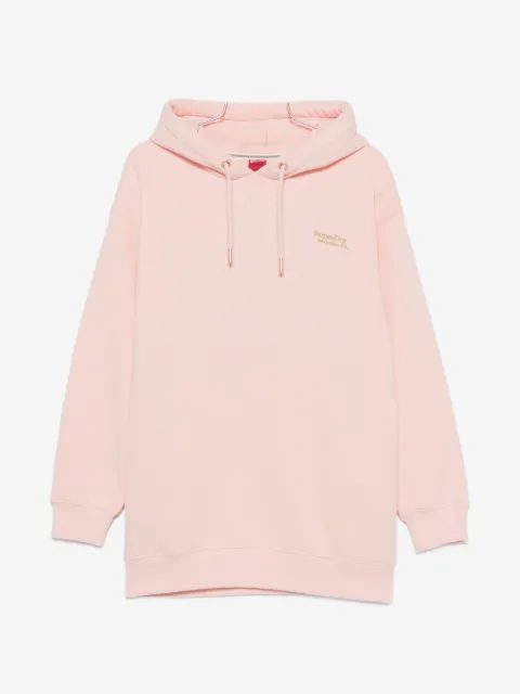 Superdry logo-embroidered mini dress