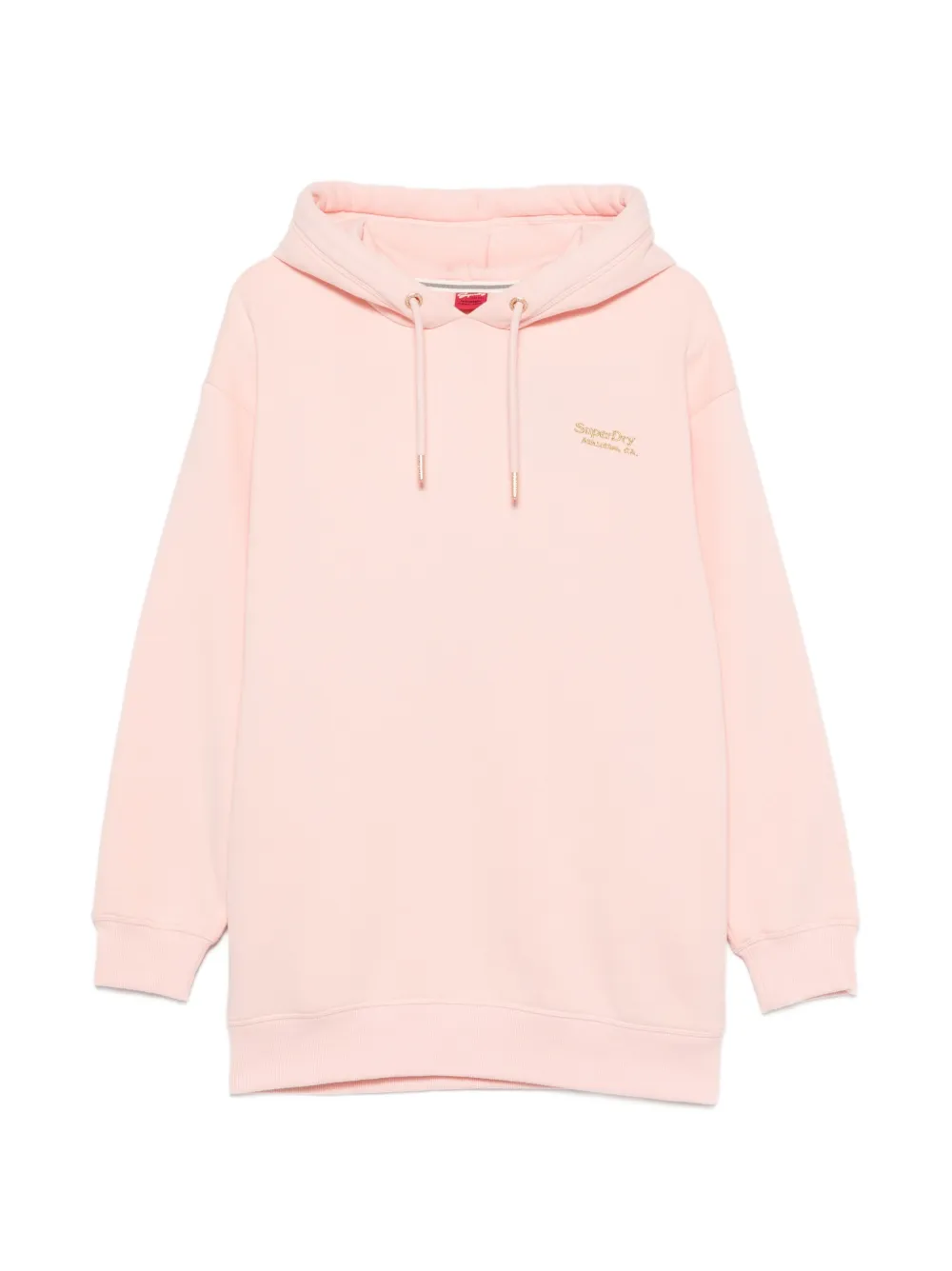 Superdry Abito corto con ricamo - Rosa