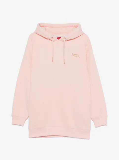 Superdry logo-embroidered mini dress