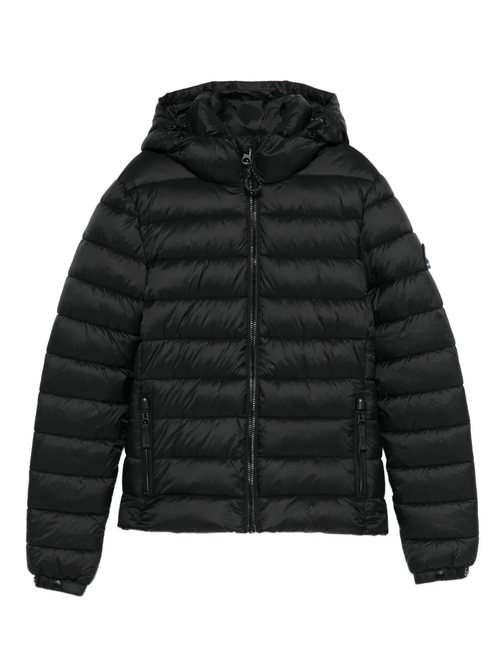 Superdry chamarra capitonada con capucha | negro | Image 1