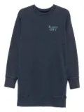 Superdry logo-print sweatshirt dress - Blue