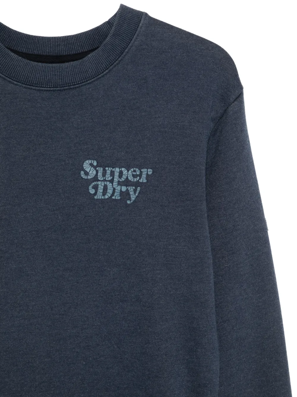 Superdry Sweaterjurk met logoprint Blauw