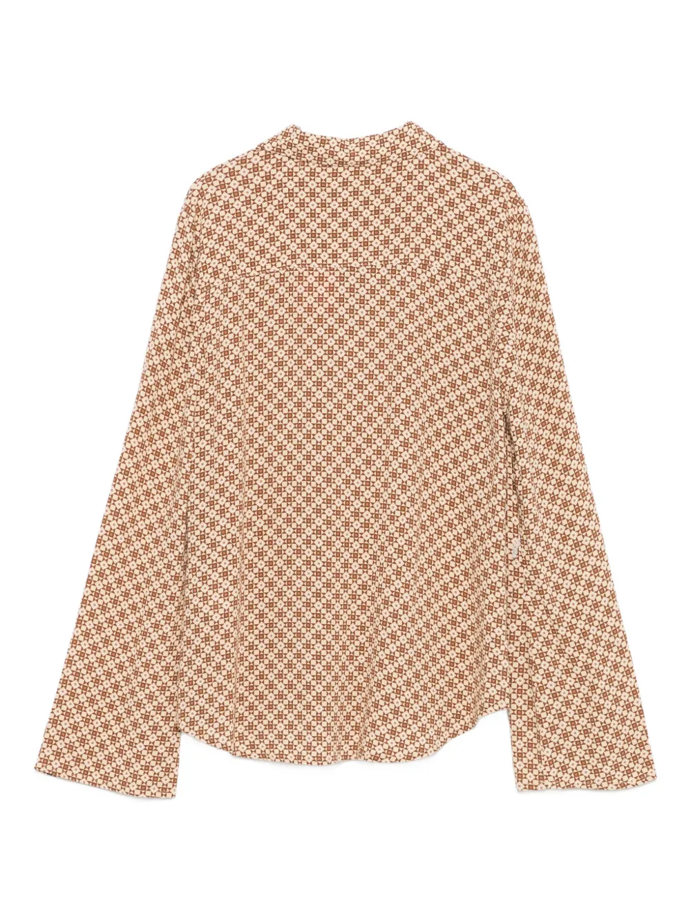 Superdry flared-sleeve patterned blouse | Blusas | Image 2