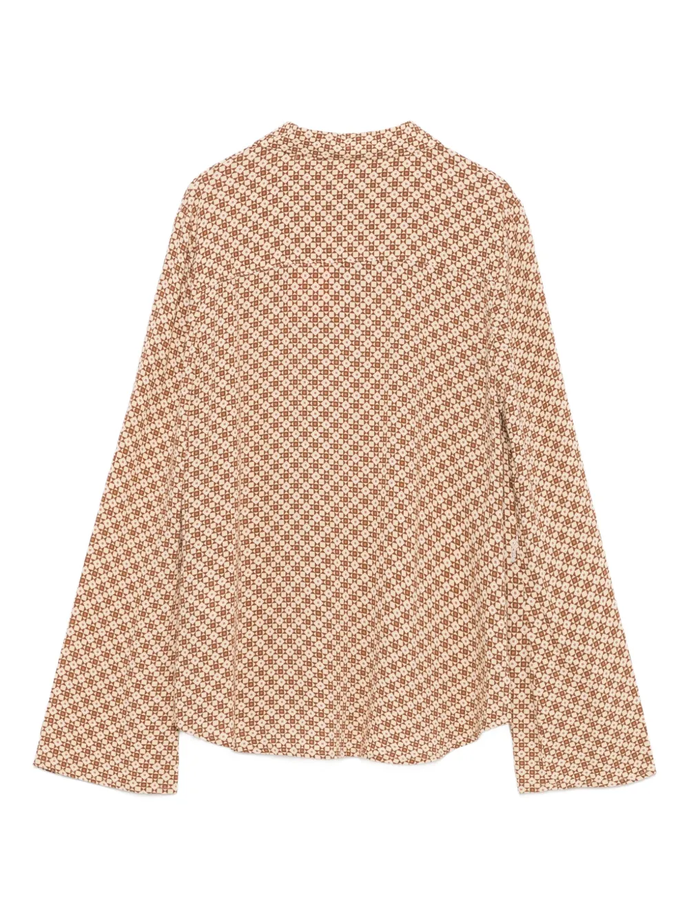 Superdry flared-sleeve patterned blouse | Blouses | Image 2