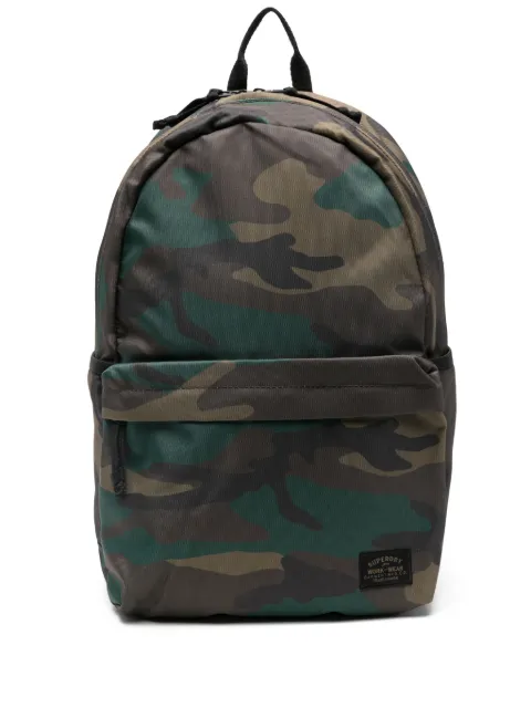 Superdry camouflage-print backpack