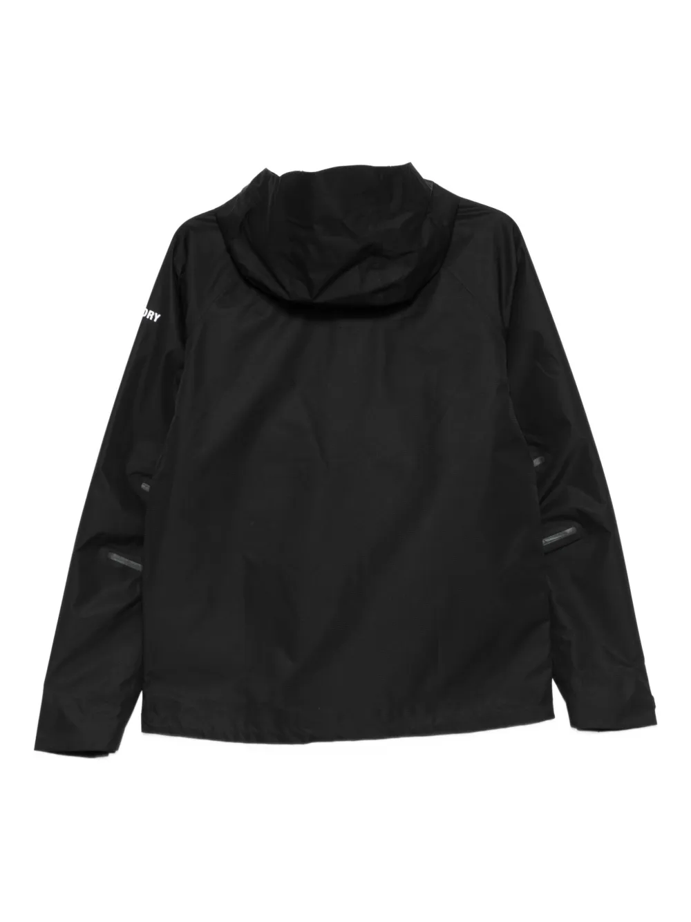 Superdry Zip-up Bomber Jacket In Black