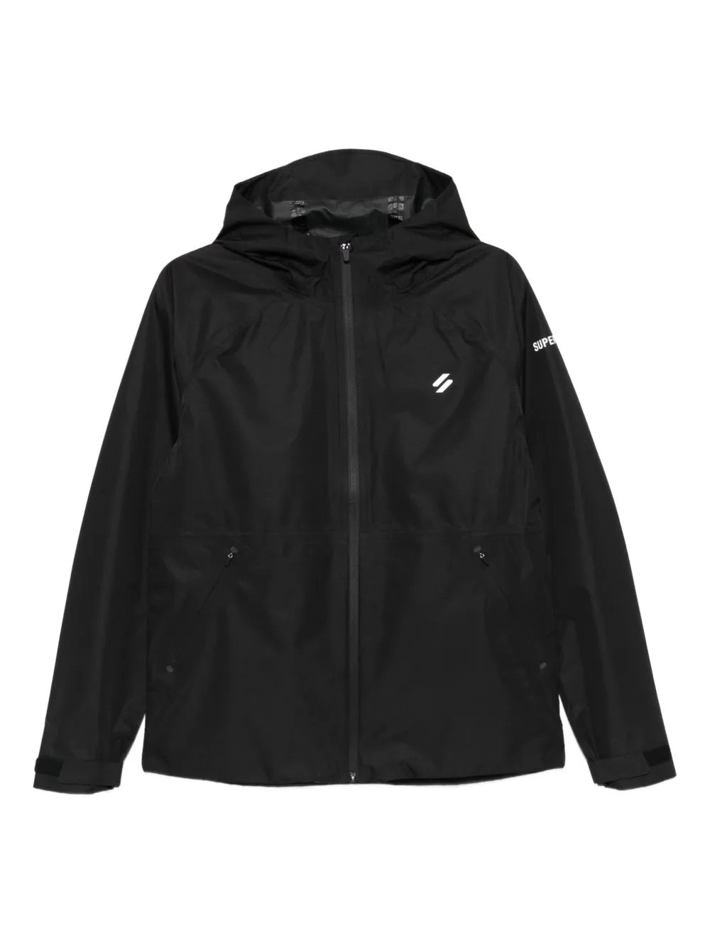 Superdry zip-up bomber jacket | Black | Image 1