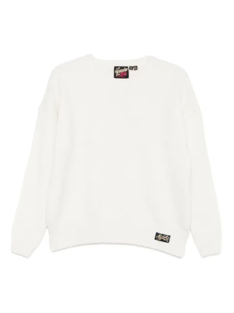 Superdry logo-patch sweater