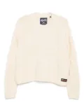 Superdry diamond-knit sweater - Neutrals