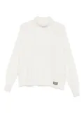 Superdry roll-neck sweater - White