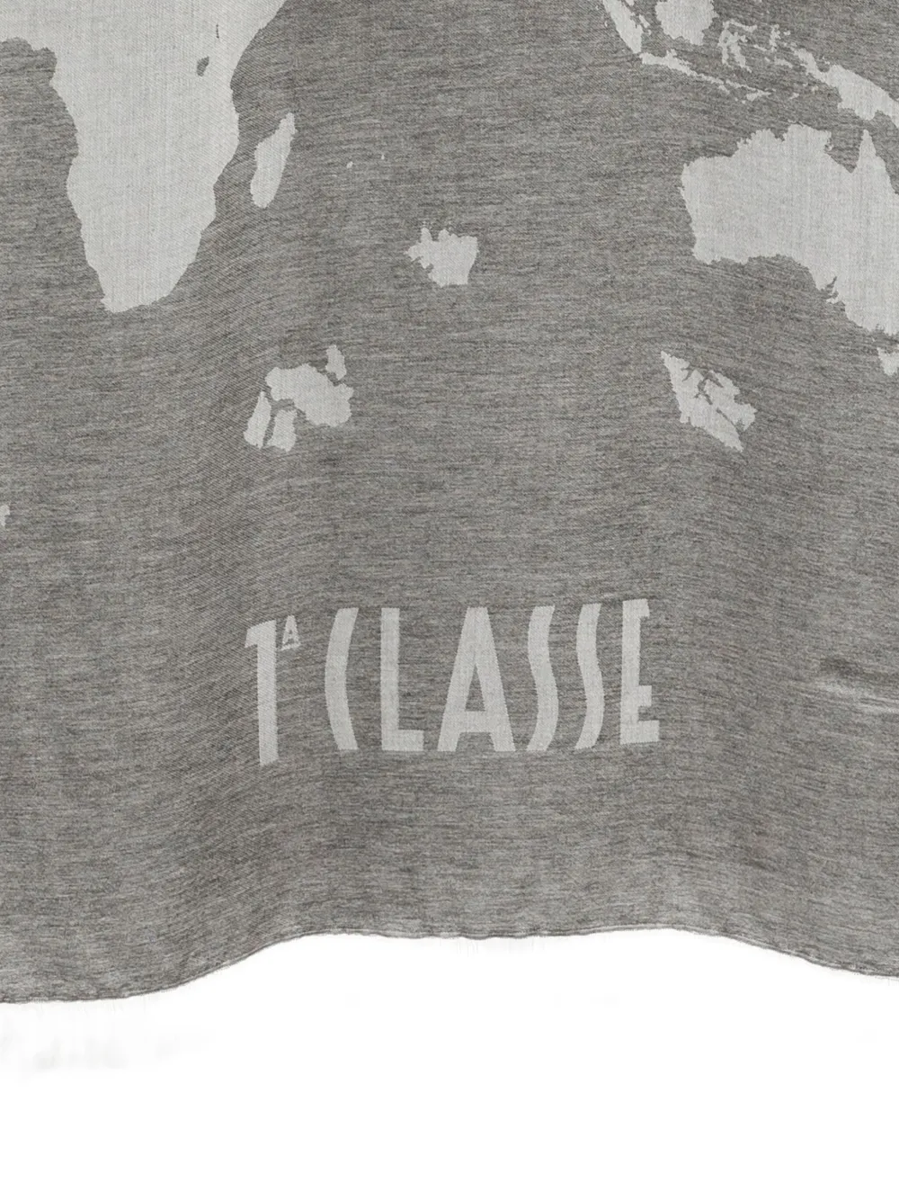 ALVIERO MARTINI 1° CLASSE logo-print scarf - Bruin