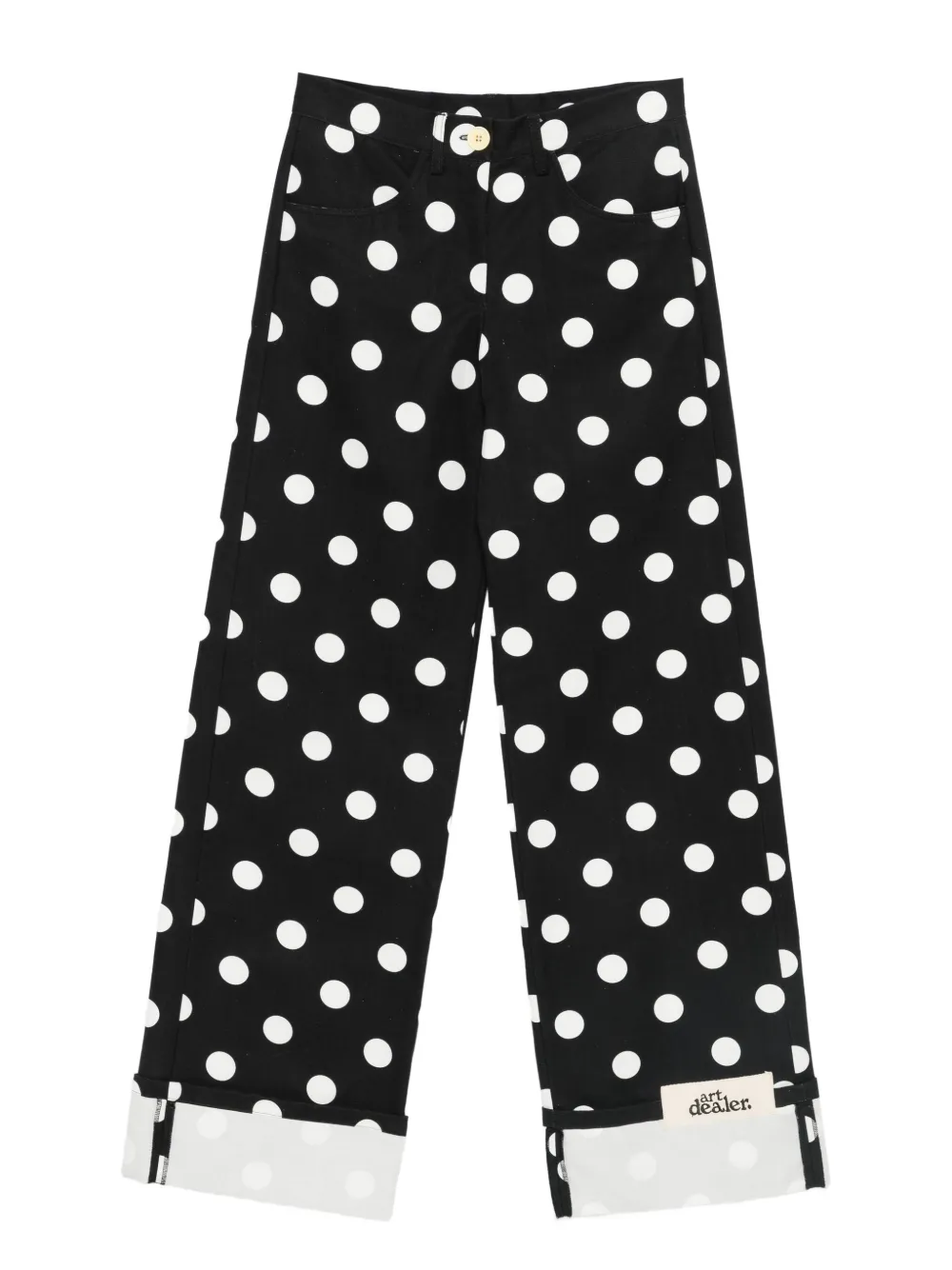 Art Dealer polka-dot trousers | Black | Image 1