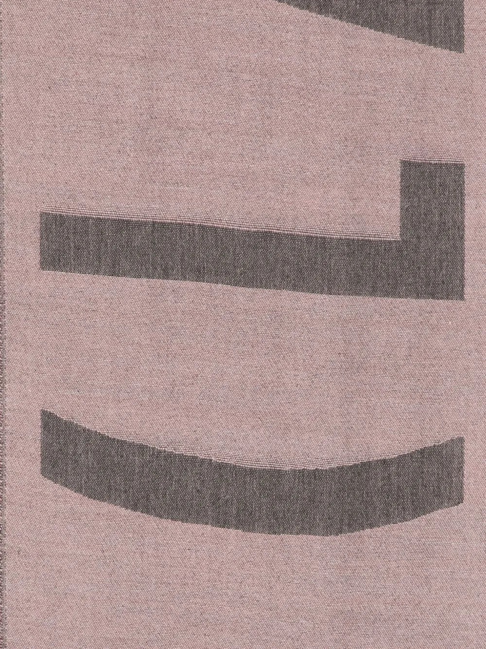 Alviero Martini 1° Classe Frayed-edge Scarf In Pink