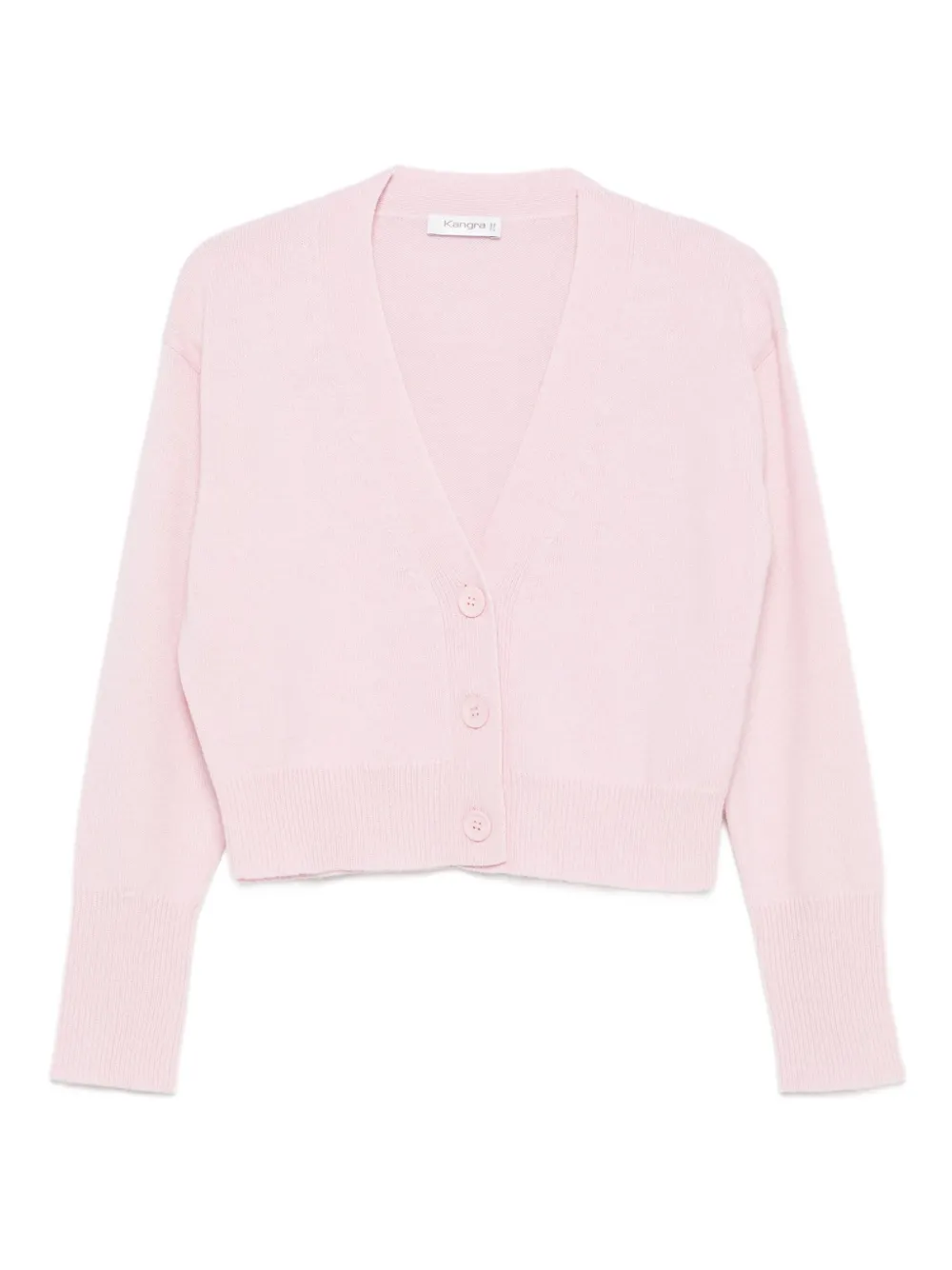 Kangra cárdigan con botones y cuello en V | rosado | Image 1