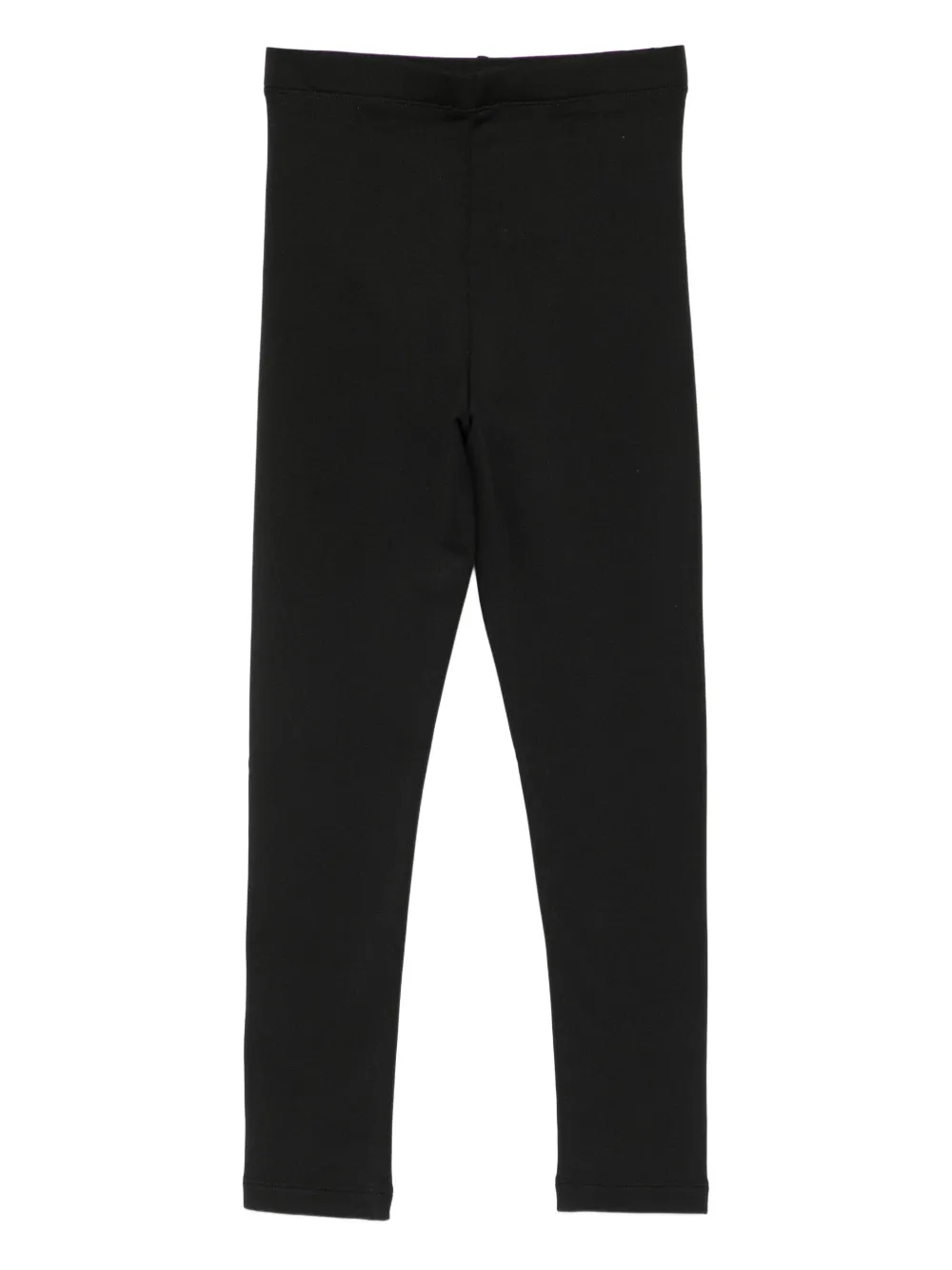 Liu •jo Logo-plaque Leggings In Black