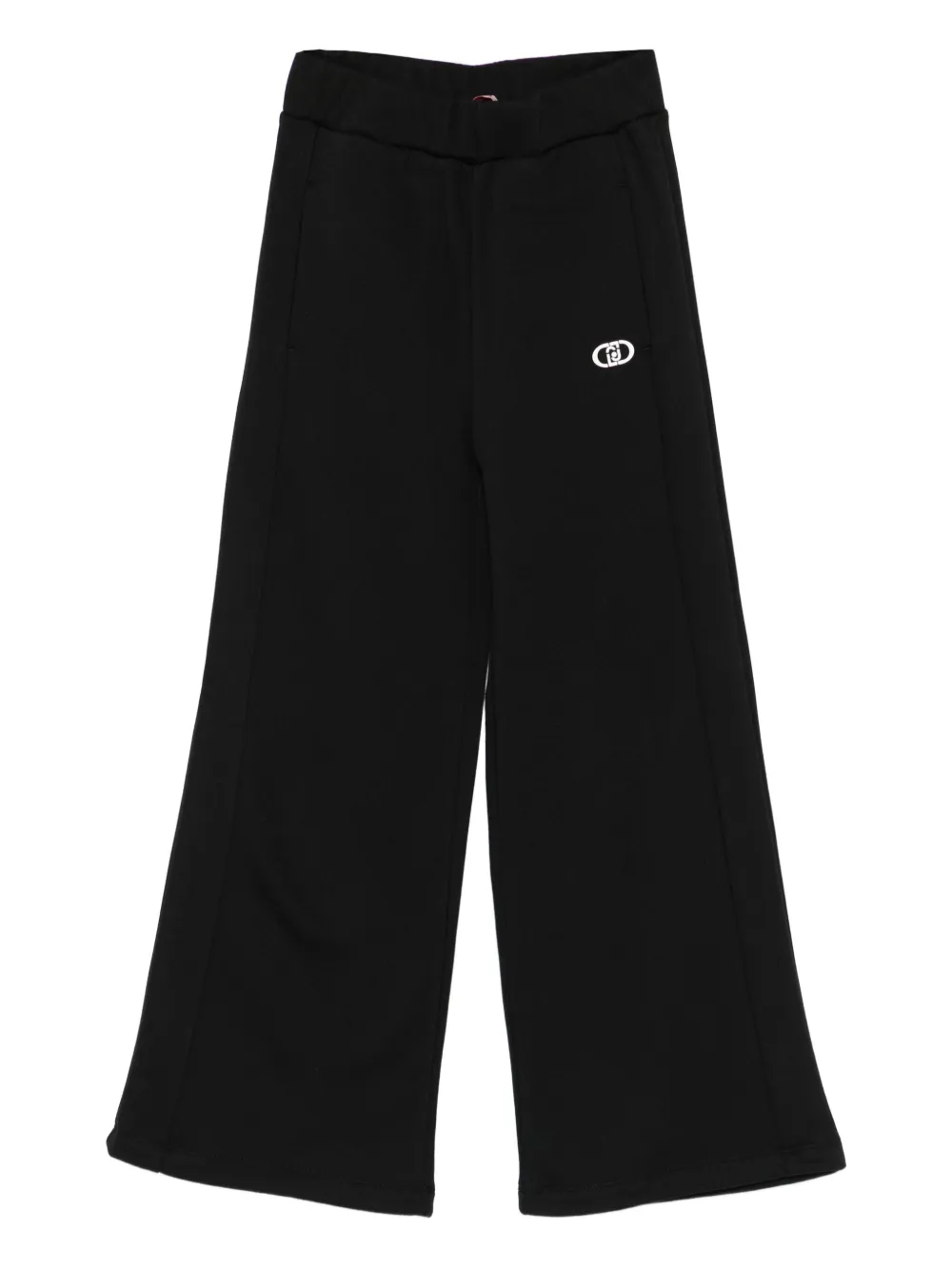 Liu •jo Logo-print Pants In Black