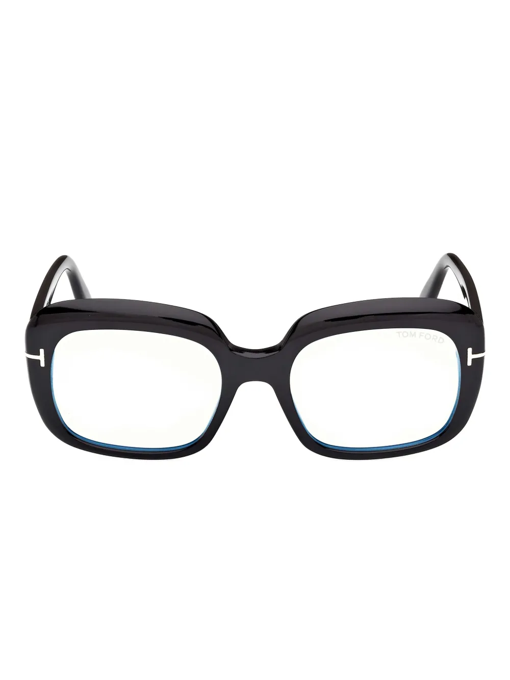 Tom Ford Geometric-frame Glasses In Black