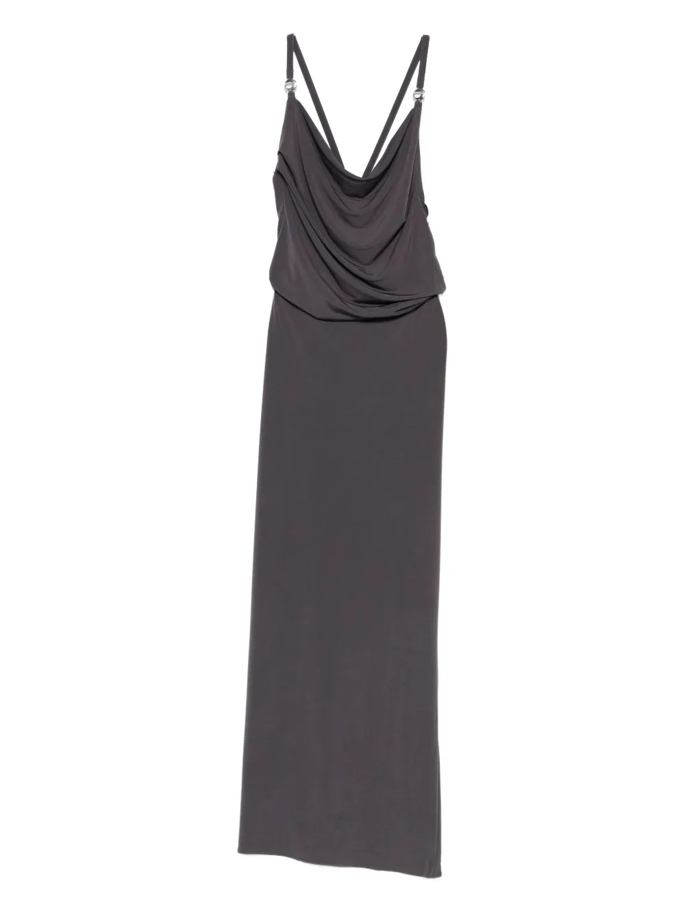 Coperni vestido de fiesta drapeado | marrón | Image 1