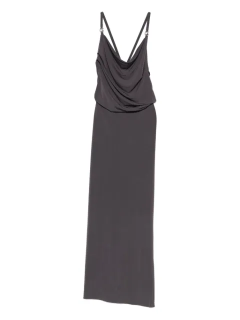 Coperni draped gown dress