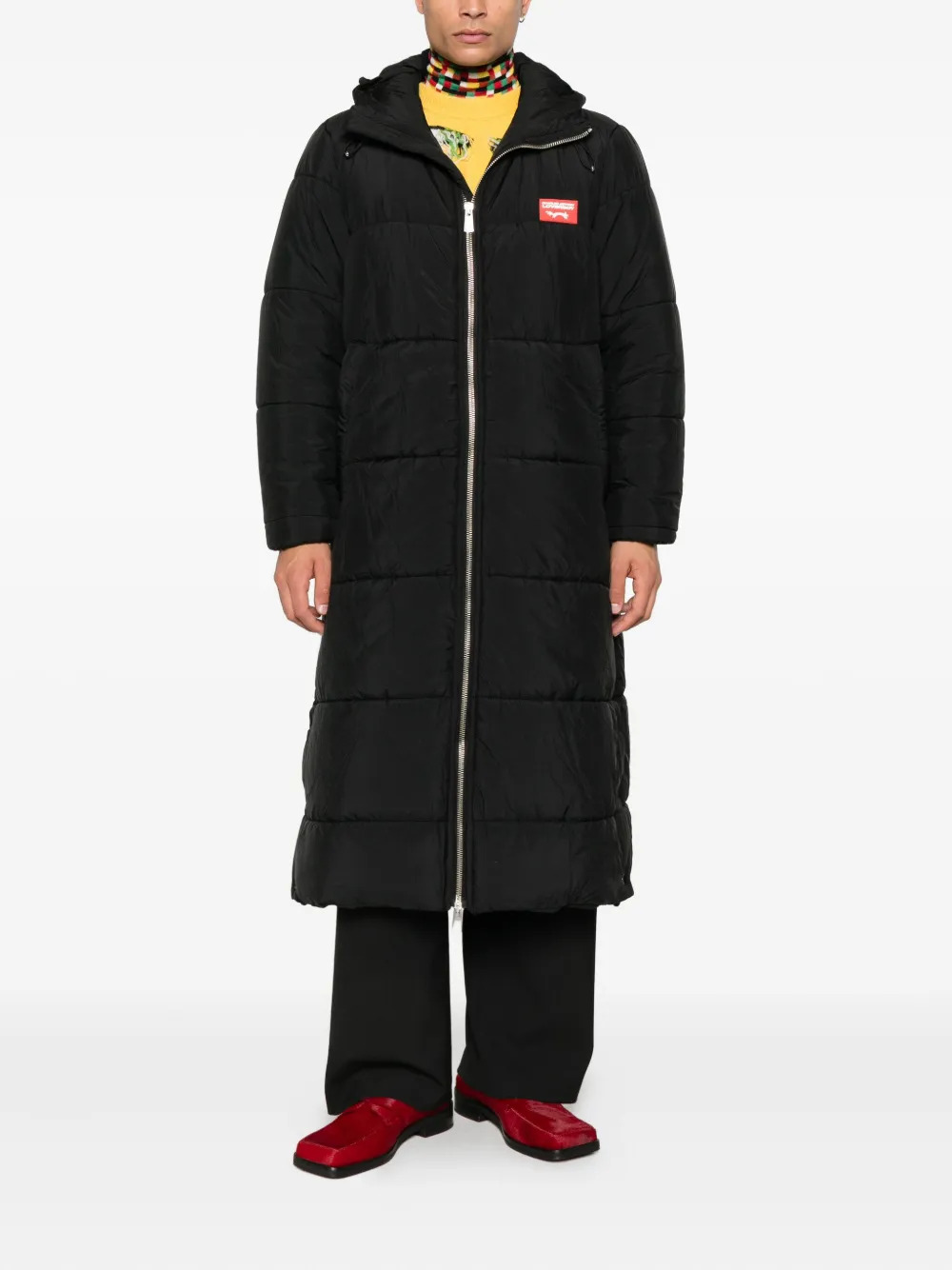 Charles Jeffrey Loverboy Wattierter Mantel mit Hasenohren | Oversized-Mäntel | Image 2