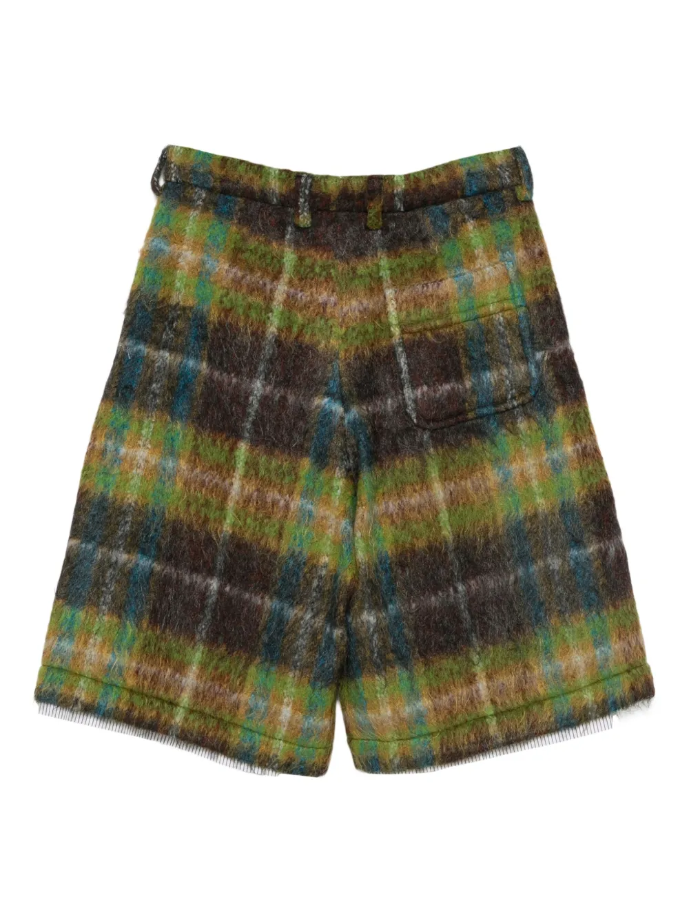 Charles Jeffrey Loverboy plaid tailored shorts | Tailored Shorts | Image 2
