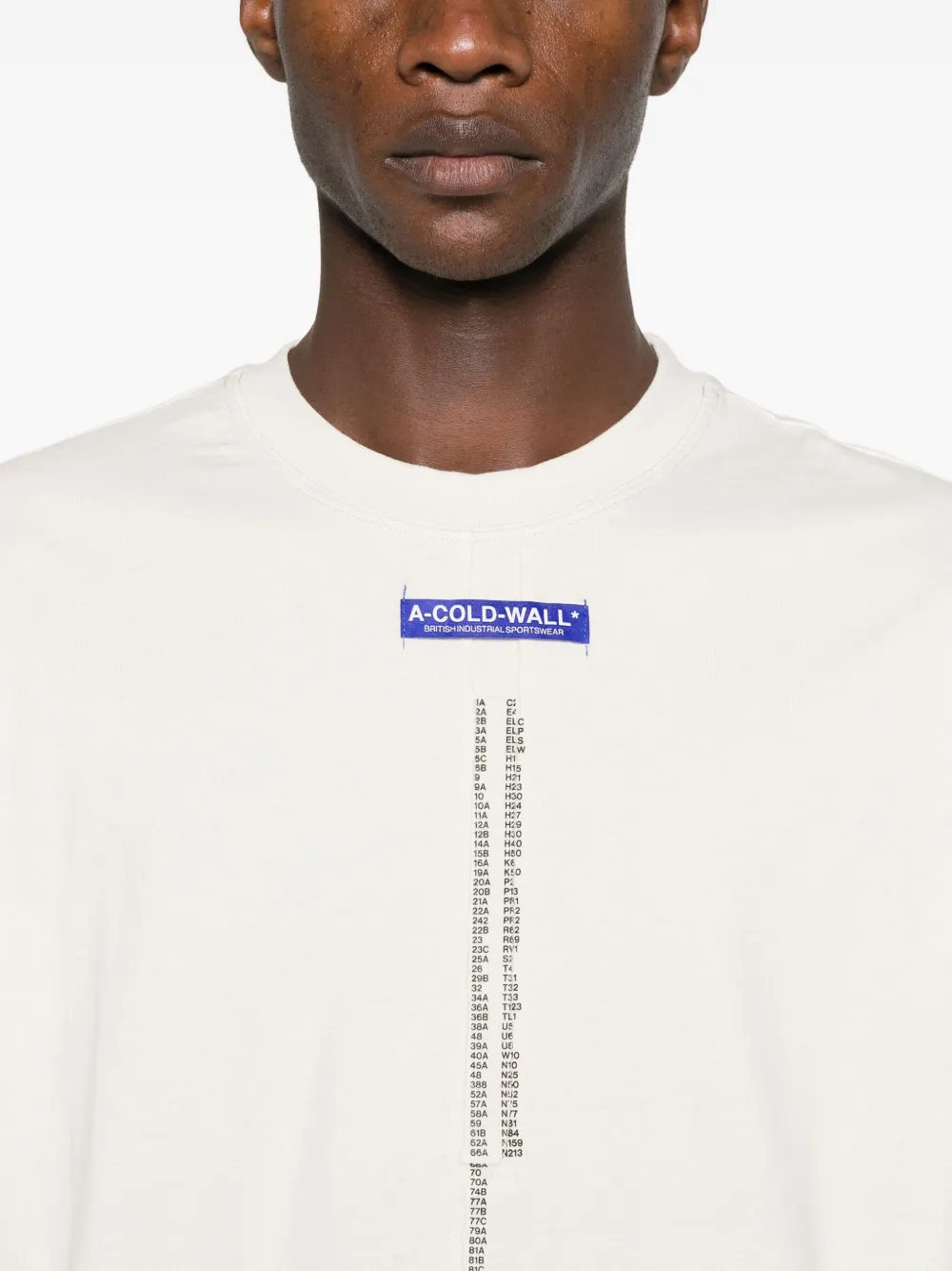 A-COLD-WALL* Night Shift T-shirt Beige