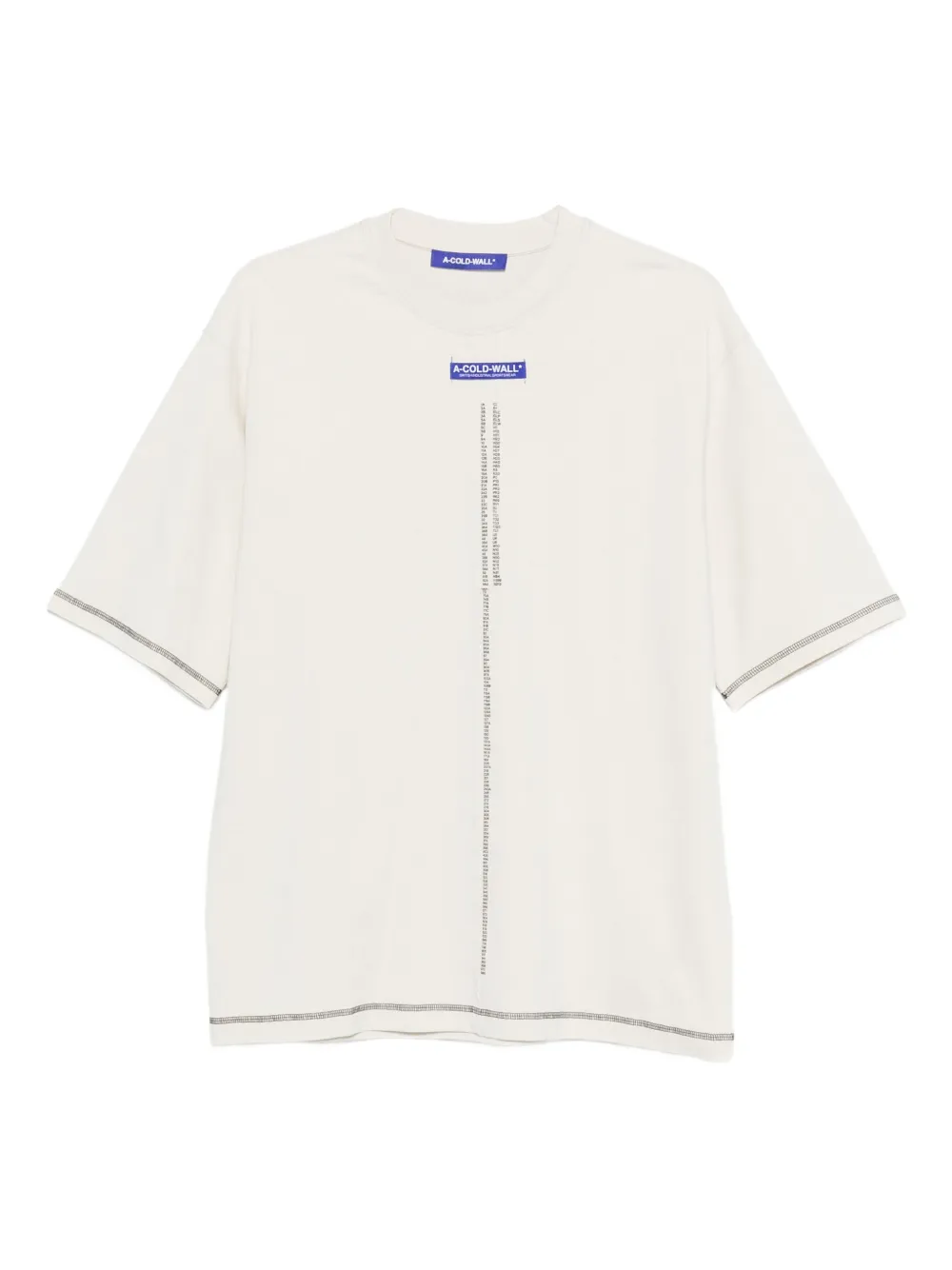 A-COLD-WALL* playera Night Shift | neutro | Image 1