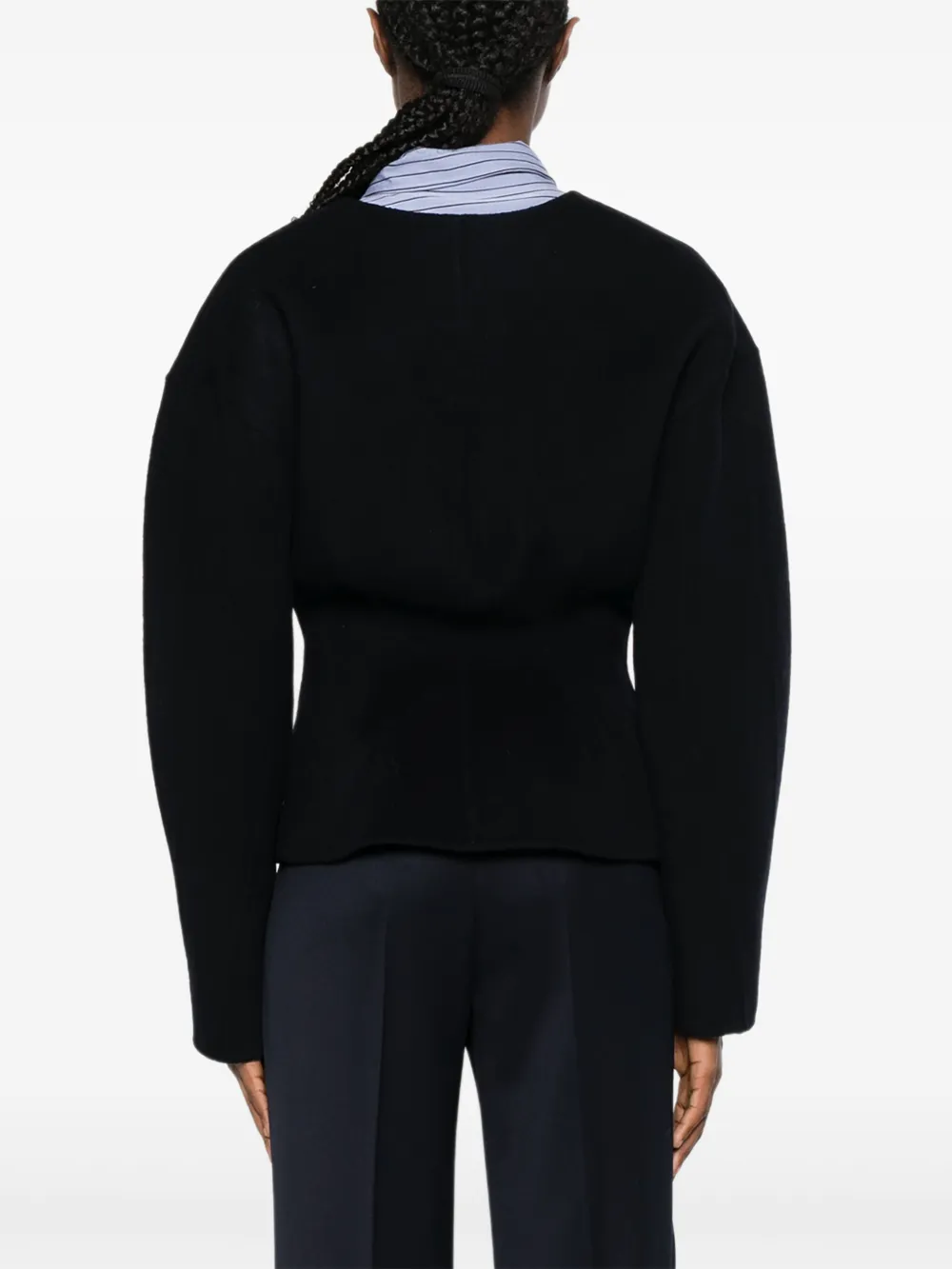 Soeur Gewikkeld vest Blauw