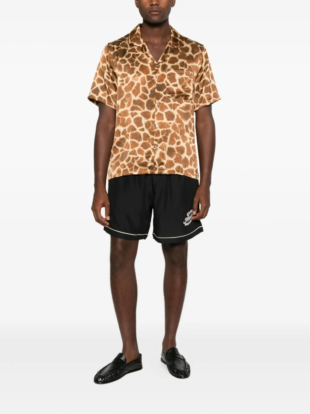 AMIRI logo-print shorts | Track & Running Shorts | Image 2
