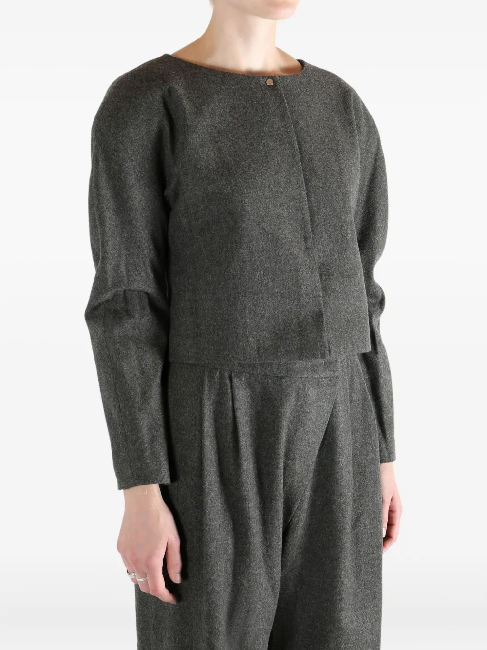 Amomento Long-sleeve Jacket In Black