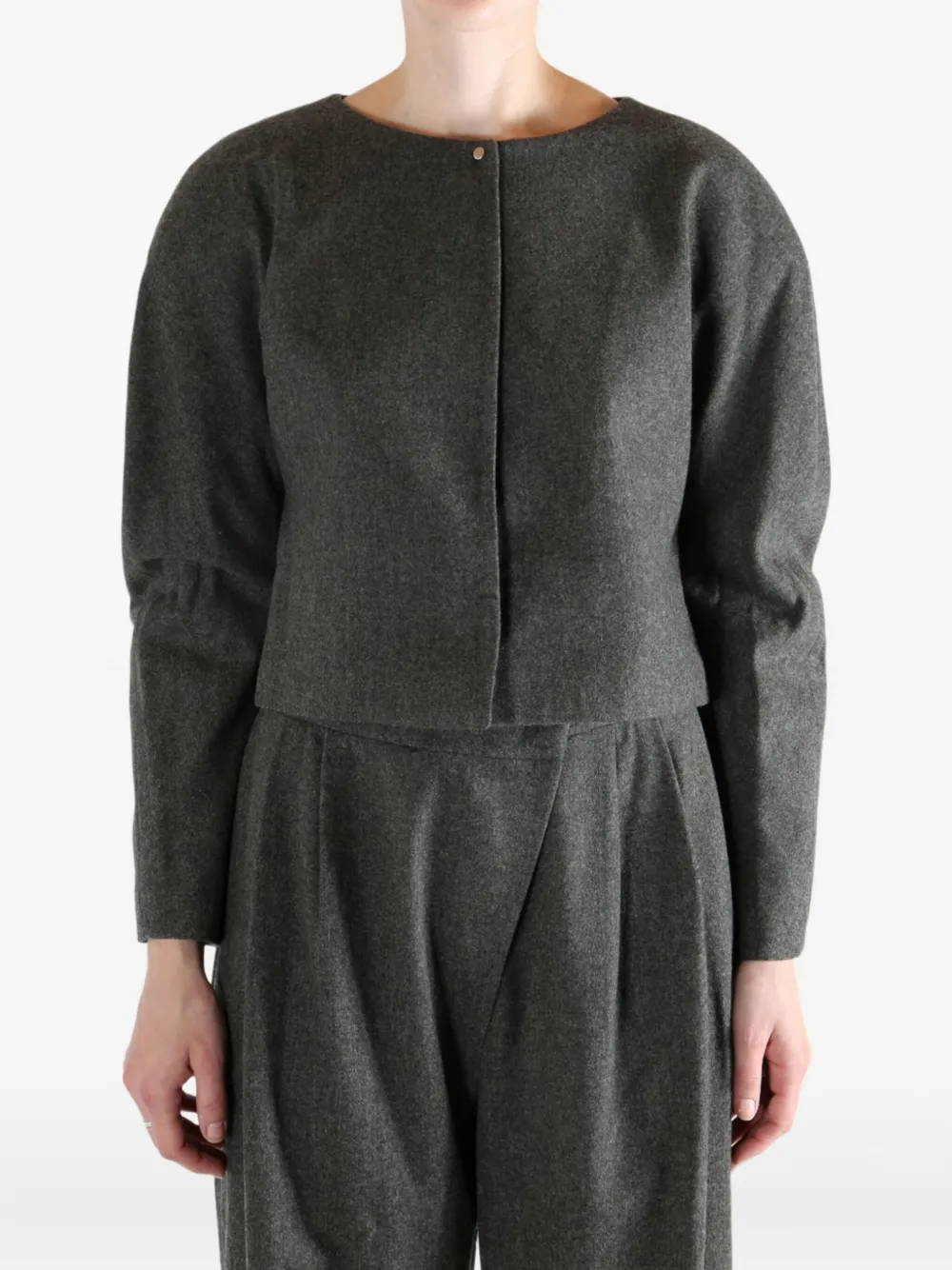 Amomento Long-sleeve Jacket In Black
