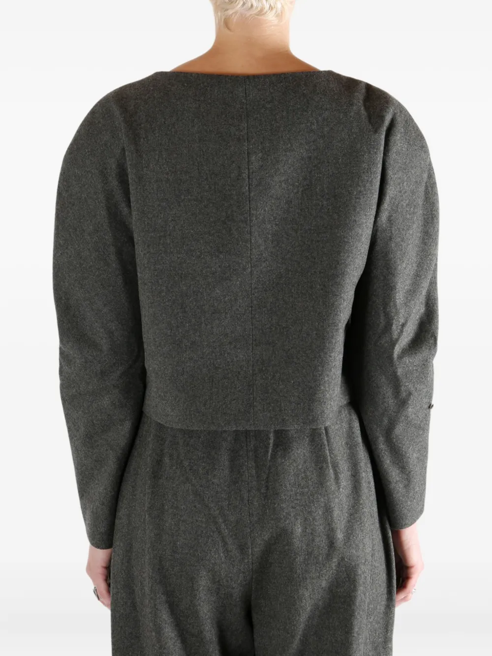 Amomento Long-sleeve Jacket In Black