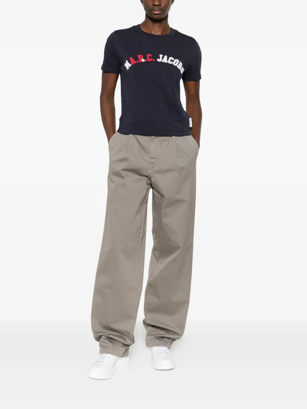 A.P.C. x Marc Jacobs T-shirt met logoprint Blauw