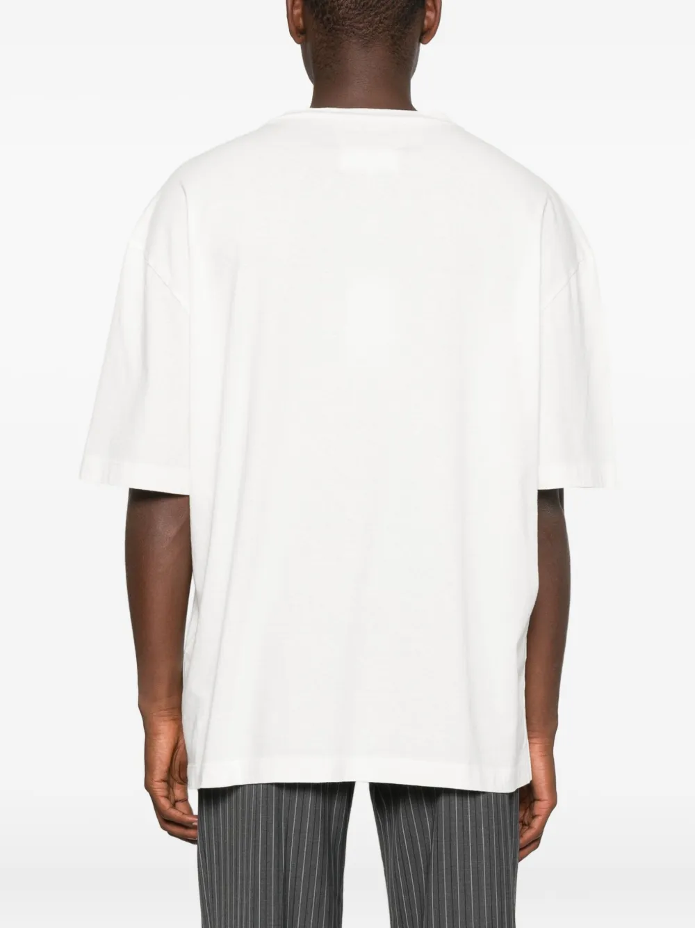 Maison Margiela T-shirt met ronde hals Wit