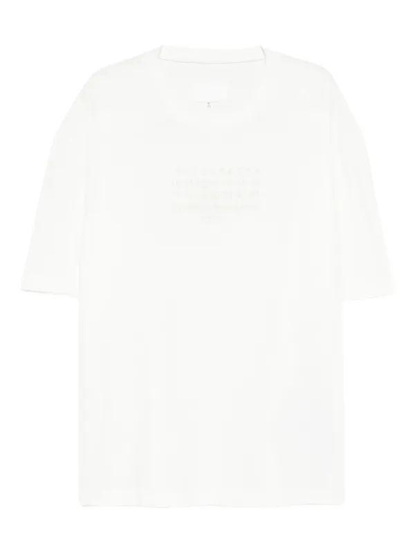 Maison Margiela クルーネック Tシャツ | ホワイト | FARFETCH JP