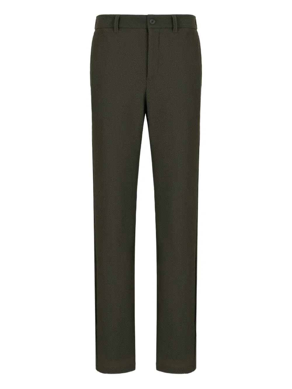 Giorgio Armani textured trousers | Green | Image 1