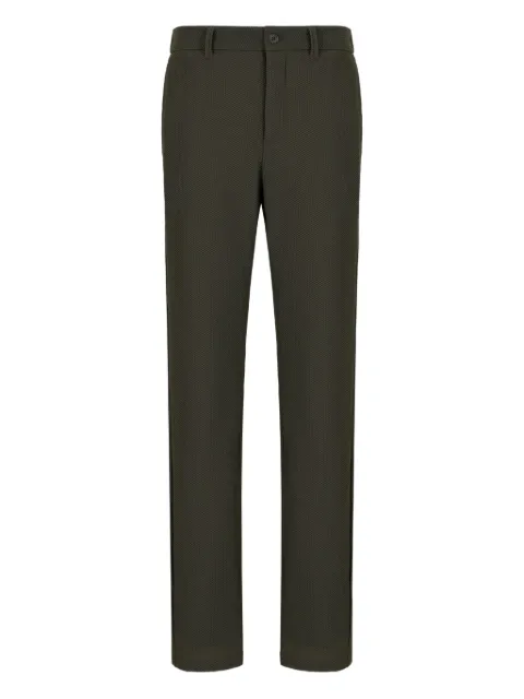 Giorgio Armani textured trousers