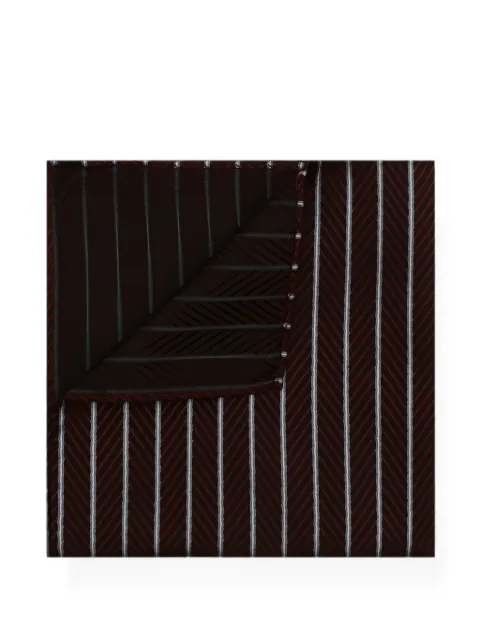 Giorgio Armani stripe-pattern pocket square