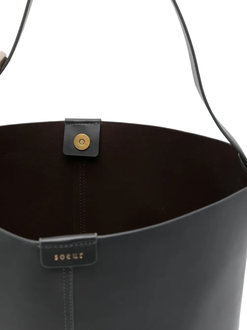 Soeur Leather Tote Bag