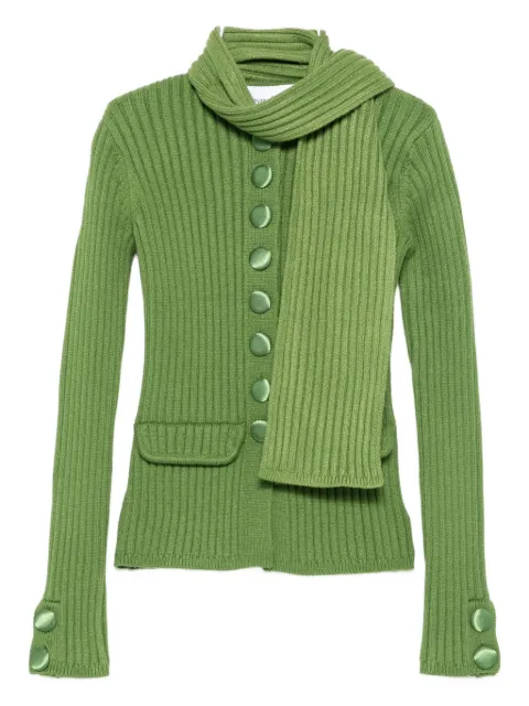 House of Sunny buttoned flap-pocket cardigan