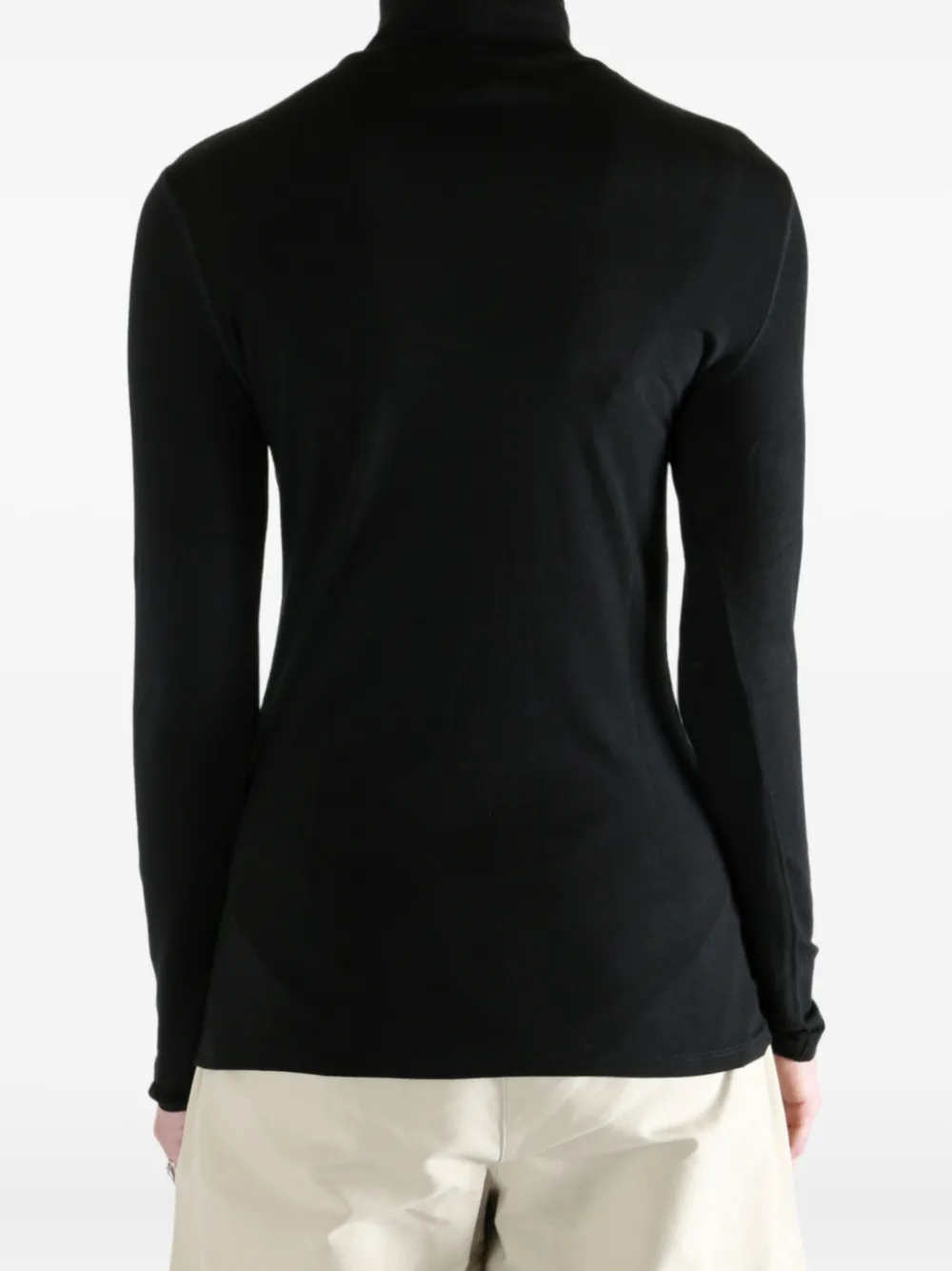 Amomento Long-sleeve Top In Black
