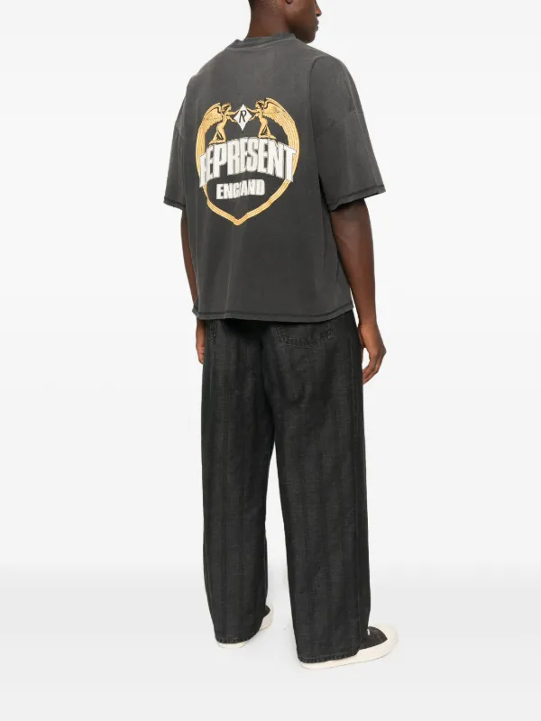 Represent Angel Border T-shirt | Grey | FARFETCH ZA