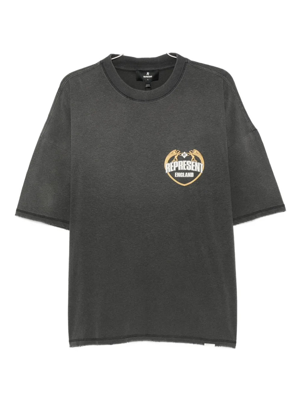 Represent T-SHIRT ANGEL BORDER | Grey | Image 1
