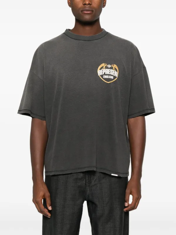 Represent Angel Border T-shirt | Grey | FARFETCH ZA