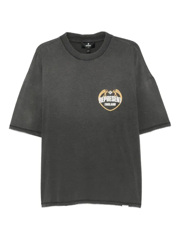 Represent Angel Border T-shirt | Grey | FARFETCH ZA